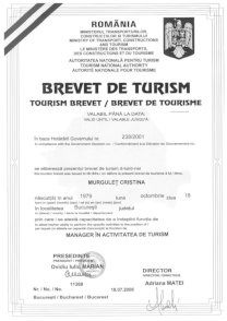 Brevet de turism Boutique Travel